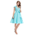 Grace Karin Retro Vintage 50s 60s Vestidos Swing Vestidos Housewife Women Dress CL6087-7